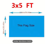 Ezidi Flagge 90cm x 150 cm