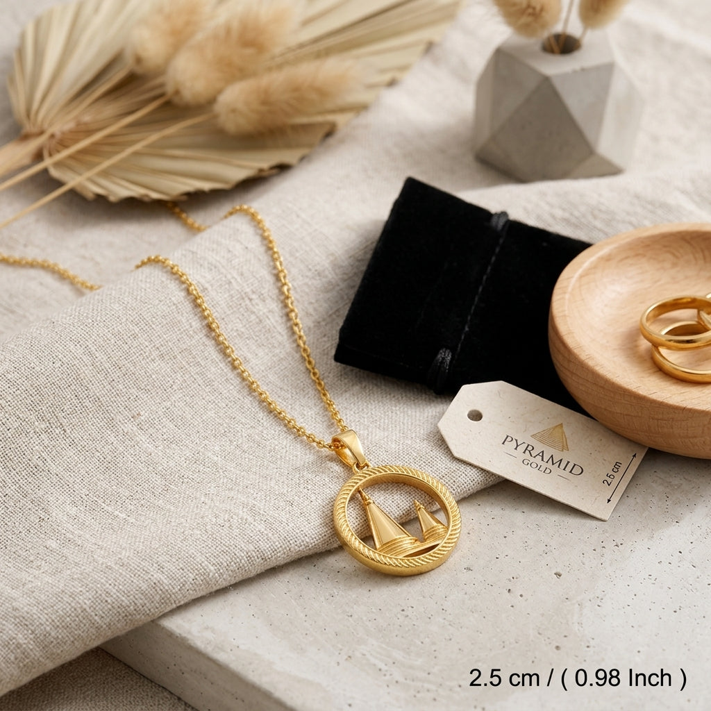 Lalish-Anhänger-Halsketten für Frauen, assyrischer Schmuck