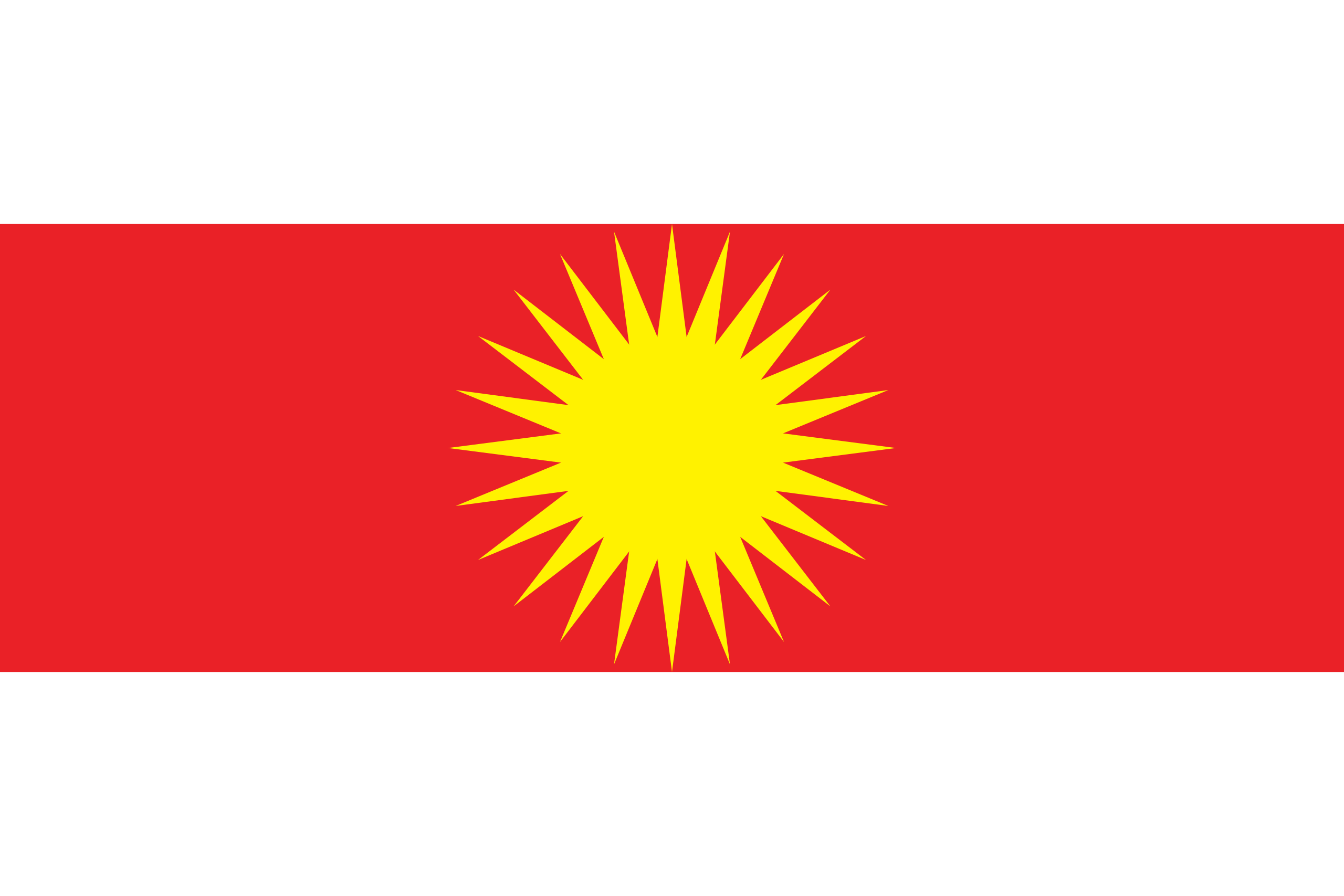 Ezidi Flagge 90cm x 150 cm
