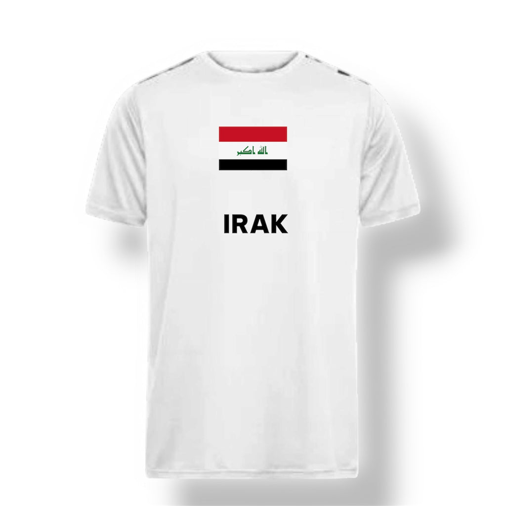 Irak T-Shirt Sports T-Shirt mit Iraq logo