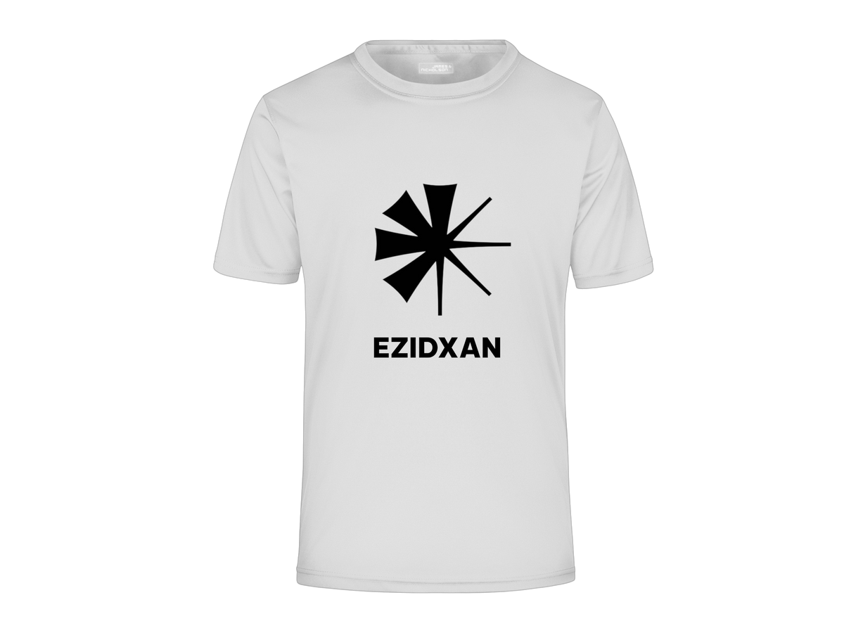 Herren Ezidi T-Shirt mit Symbol sonne