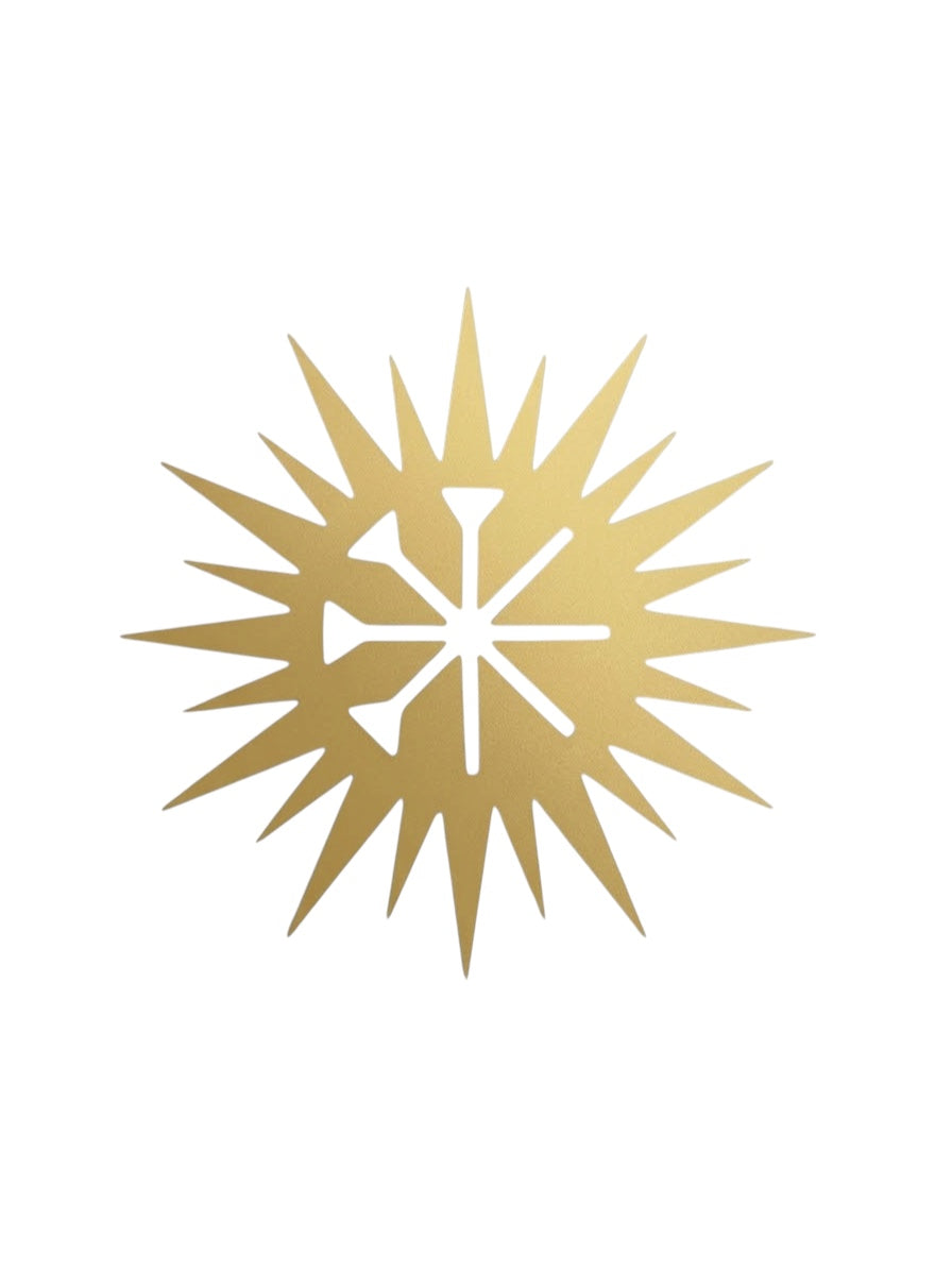 Ezidi Sonnen-Symbol Vinyl Sticker