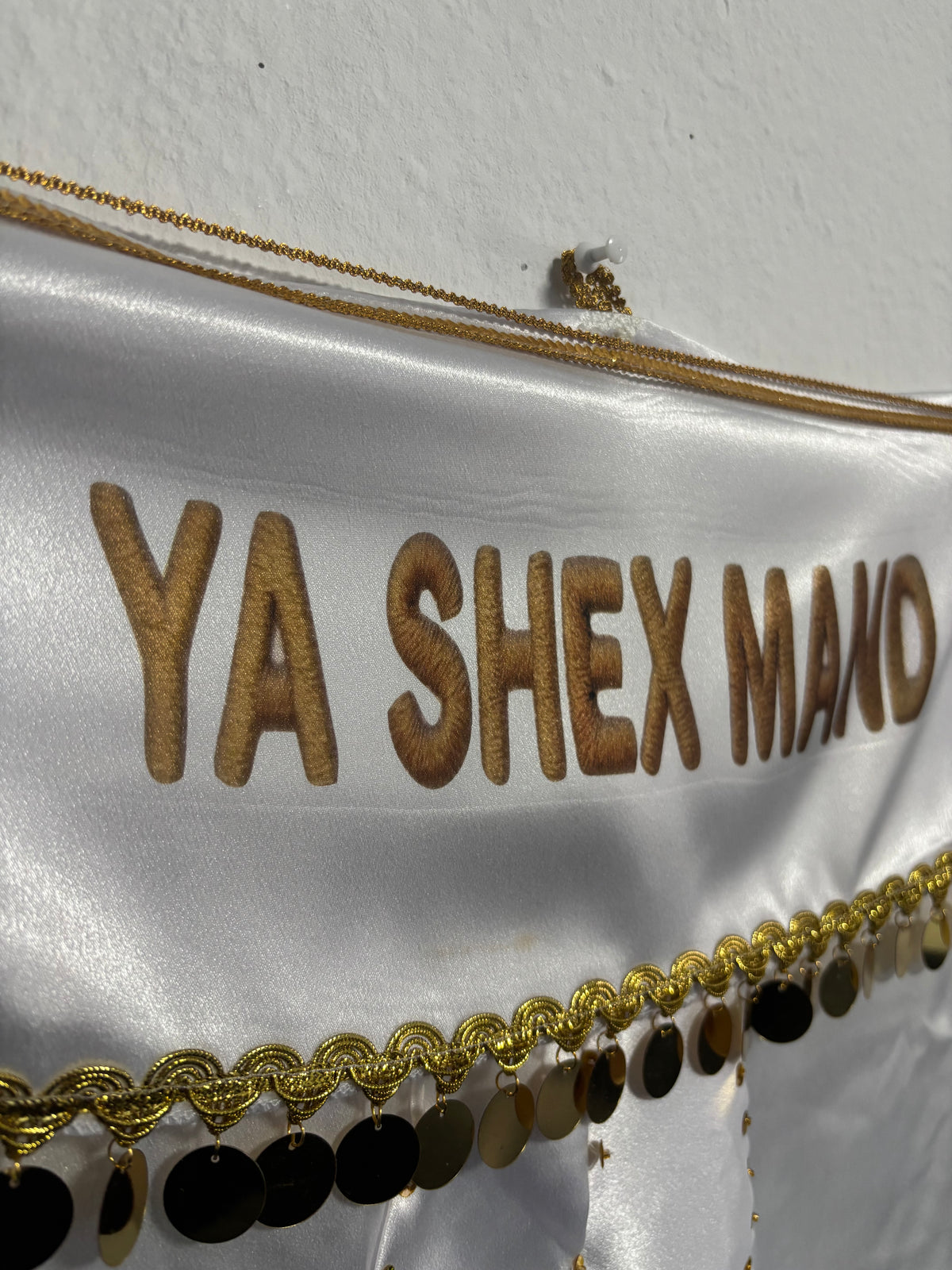 Barat Tasche Schrift /YA SHEX MAND"